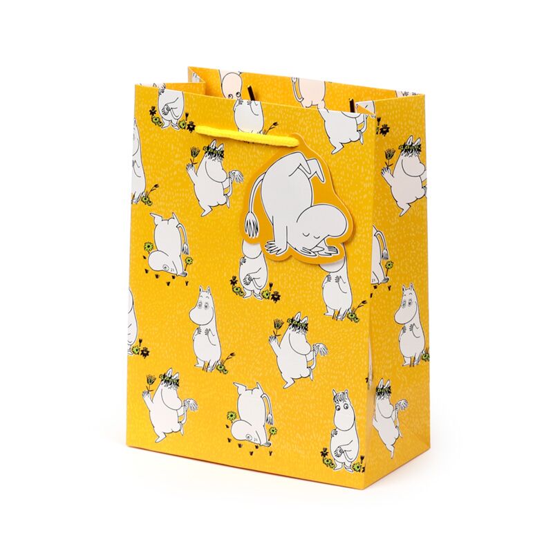 Moomin Yellow Gift Bag Medium