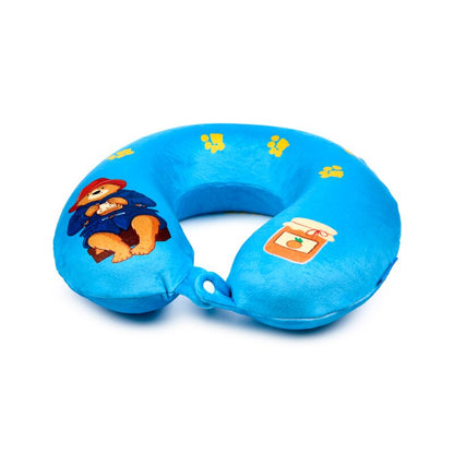 Relaxeazzz Paddington Bear Plush Memory Foam Travel Pillow