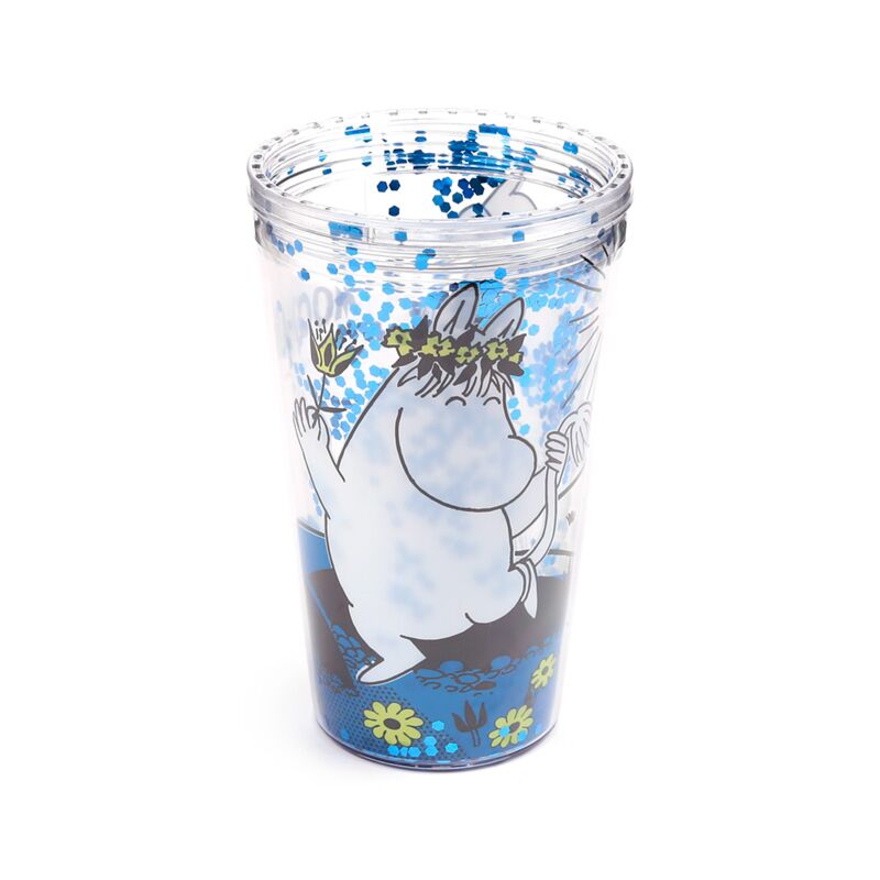 Moomin Double Walled Cup & Straw