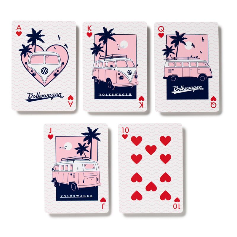 Explore More Volkswagen VW T1 Camper Bus Standard Playing Card Deck