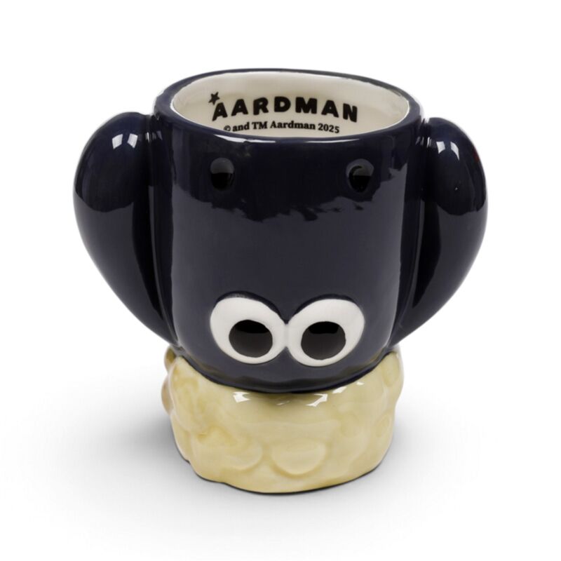 Shaun the Sheep Upside Down Ceramic Shaped Mug