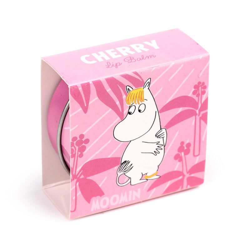 Moomin Tammi Lip Balm in a Tin - Cherry