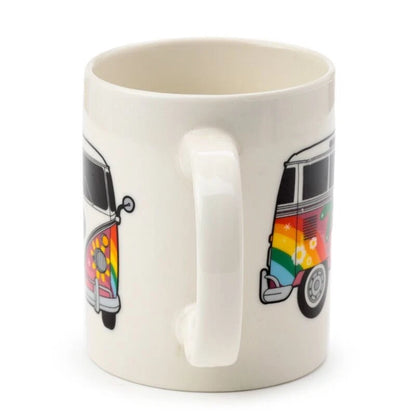 Volkswagen VW T1 Camper Bus Summer Porcelain Mug
