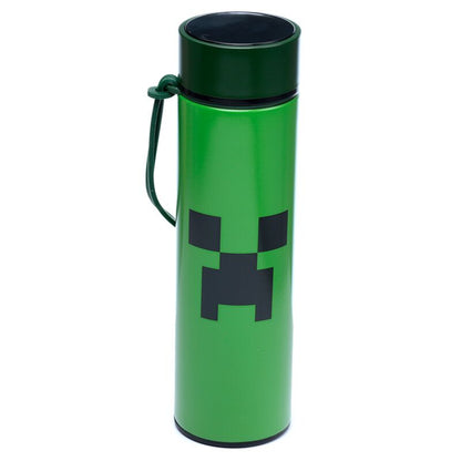 Minecraft Creeper Hot & Cold Digital Thermometer Bottle