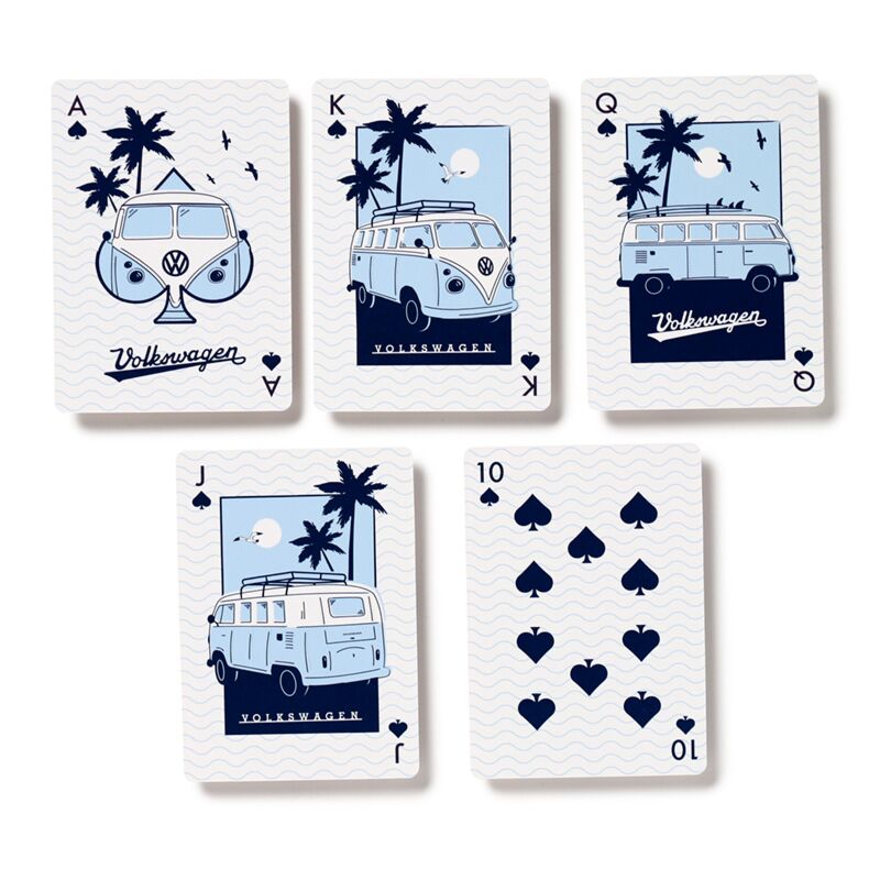 Explore More Volkswagen VW T1 Camper Bus Standard Playing Card Deck
