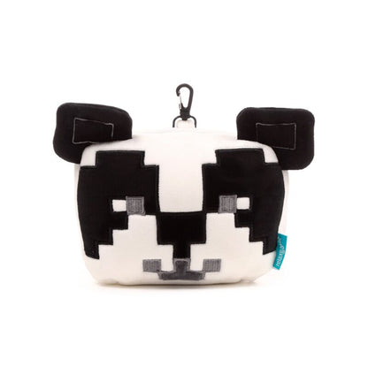 Relaxeazzz Minecraft Panda Shaped Plush Travel Pillow & Eye Mask