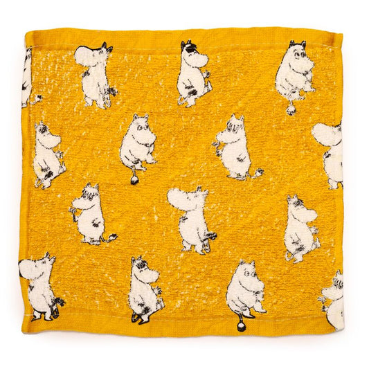 Moomin Compressed Travel Towel - Yellow