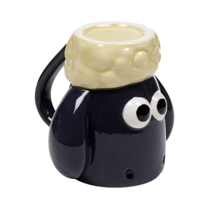 Shaun the Sheep Upside Down Ceramic Shaped Mug