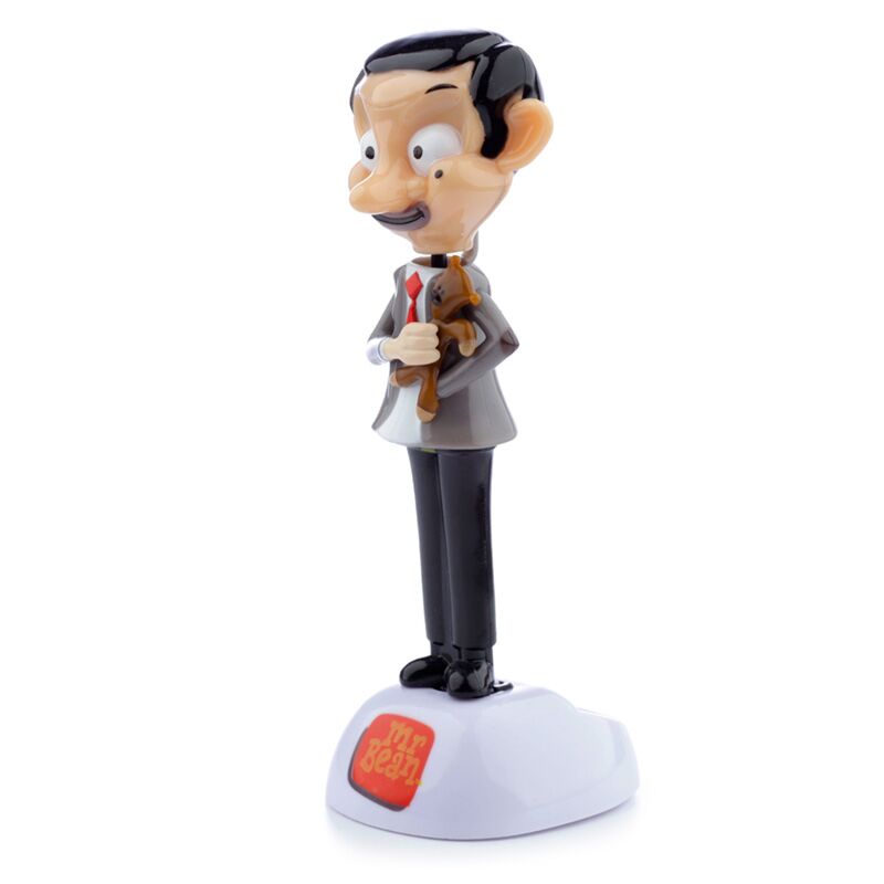 Mr Bean with Teddy Solar Pal