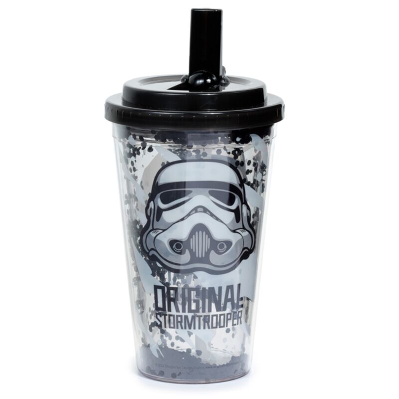 Shatterproof The Original Stormtrooper Double Walled Cup & Straw
