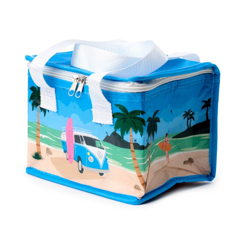 RPET Cool Bag Lunch Bag Volkswagen VW T1 Camper Bus Waves Are Calling