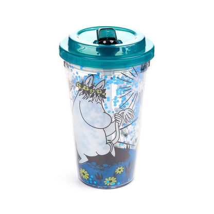 Moomin Double Walled Cup & Straw