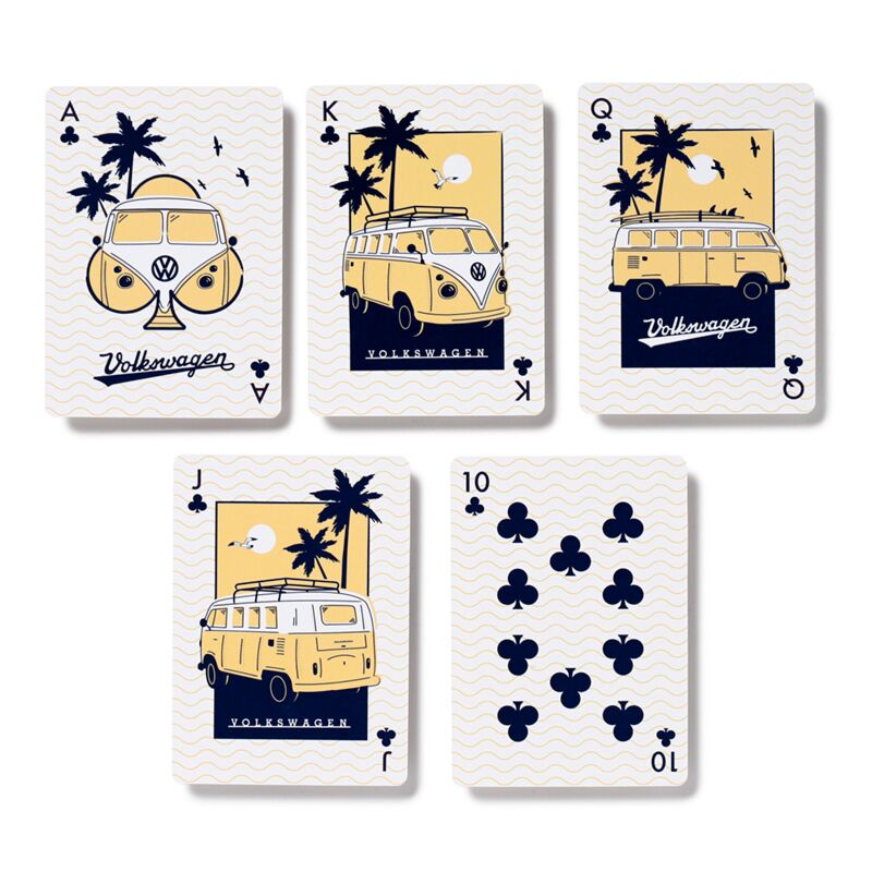 Explore More Volkswagen VW T1 Camper Bus Standard Playing Card Deck
