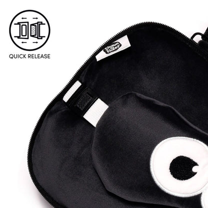 Relaxeazzz Shaun the Sheep Shaped Plush Travel Pillow & Eye Mask