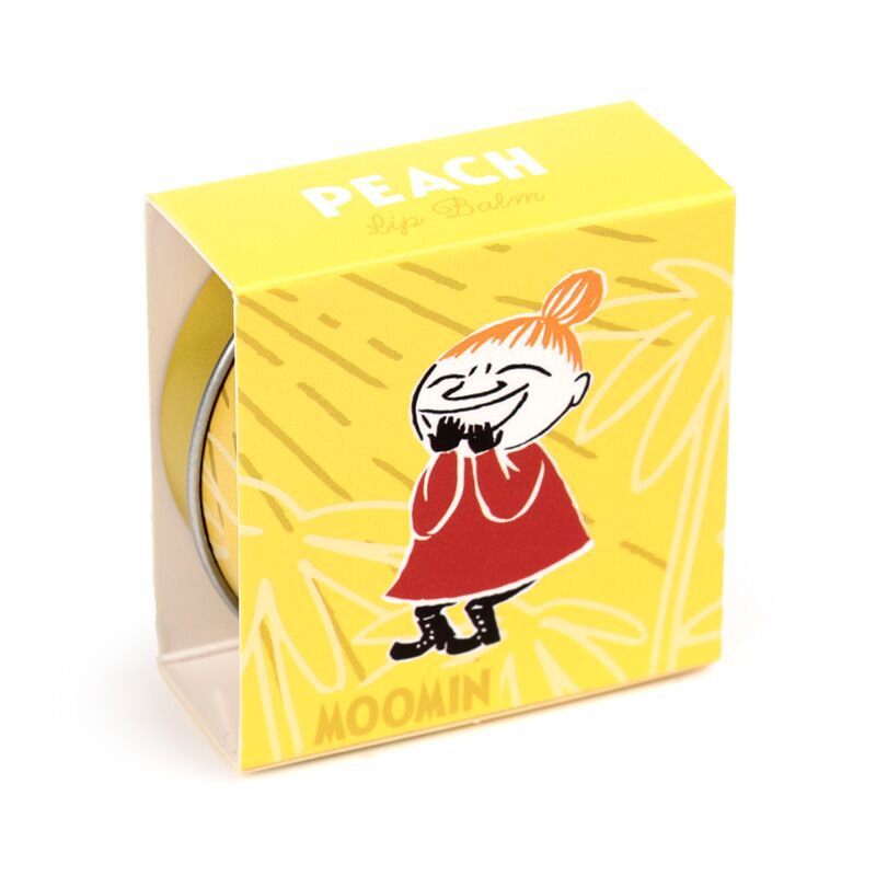 Moomin Tammi Lip Balm in a Tin - Peach