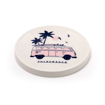 Volkswagen VW T1 Camper Bus Explore More Infuser Mug Set with Lid