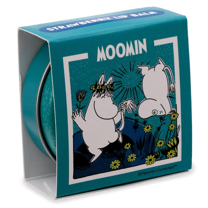 Moomin Lip Balm in a Tin - Strawberry