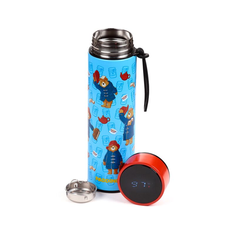 Paddington Bear Hot & Cold Digital Thermometer Bottle