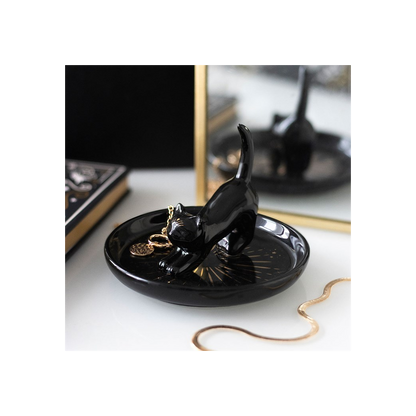 Black Cat Magick Trinket Dish