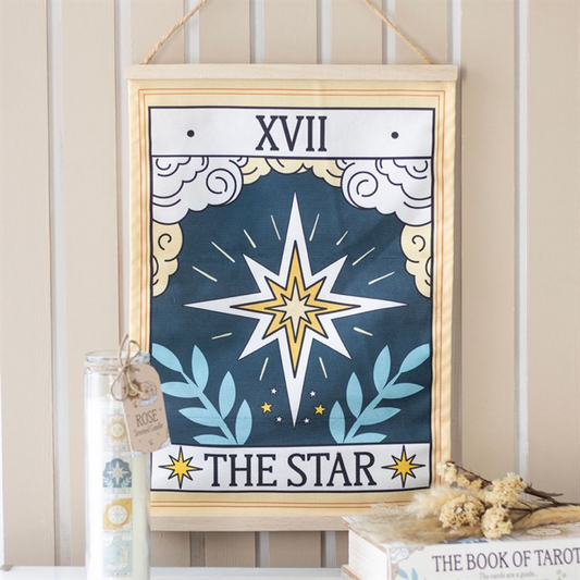 The Star Vintage Tarot Wall Hanging