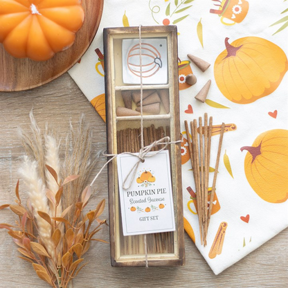 Pumpkin Pie Incense Gift Set